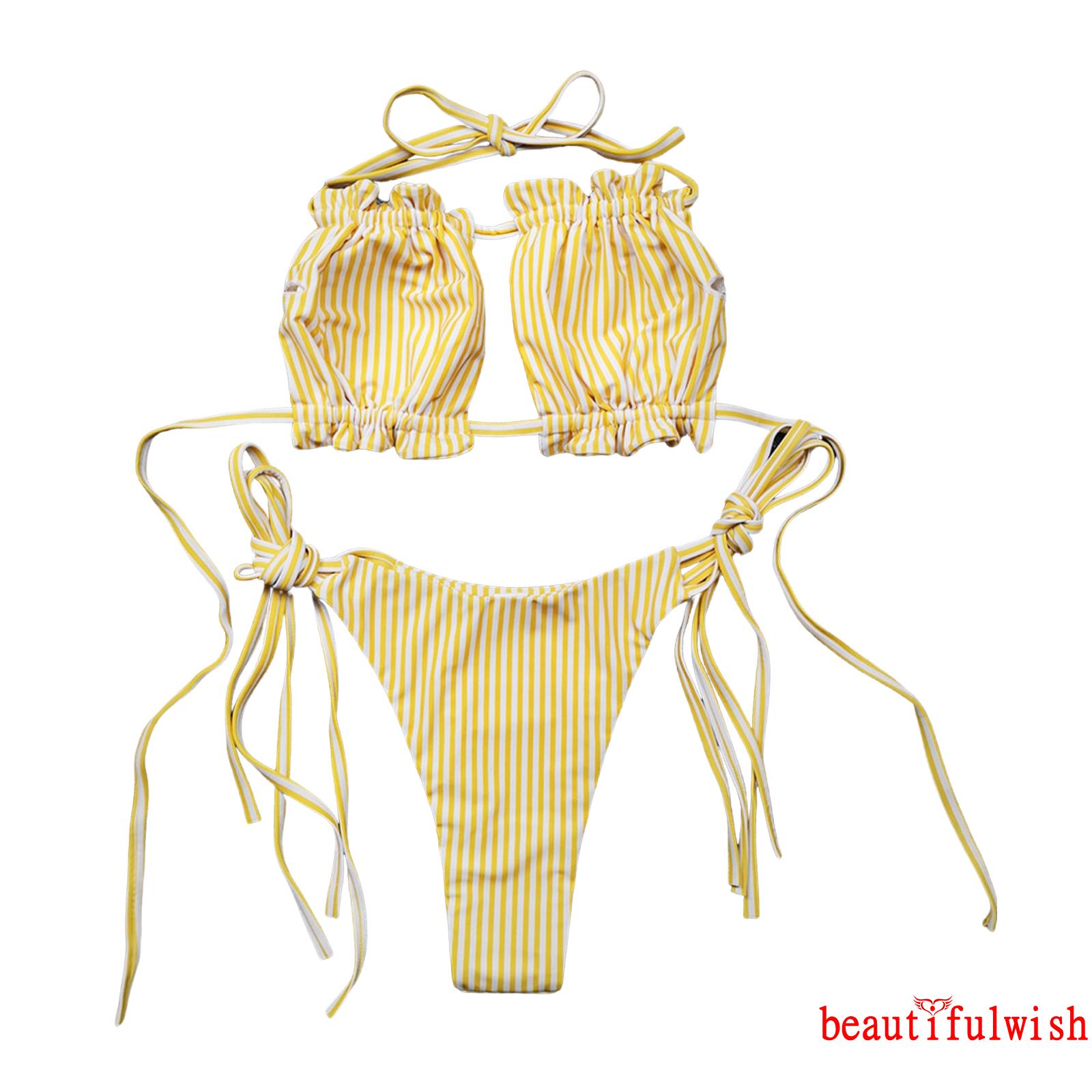 Set Bikini Áo Ống E6 + Quần Lưng Cao Quyến Rũ Cho Nữ | BigBuy360 - bigbuy360.vn