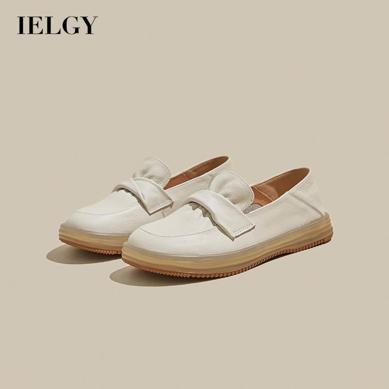 Giày lười IELGY đế bằng dễ phối đồ thời trang cho nữ