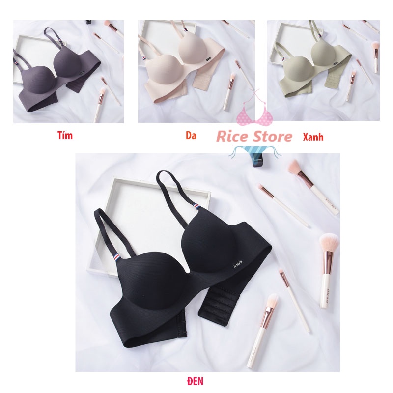 ÁO LÓT SU ĐÚC NÂNG NGỰC THÔNG HƠI KHÔNG GỌNG CHỐNG HẰN MỠ KIMCHIBIKINI bra nữ không gọng nâng ngực tạo khe AL024 | BigBuy360 - bigbuy360.vn