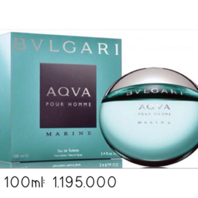 BVLGARI AVQA MARINE 100ml