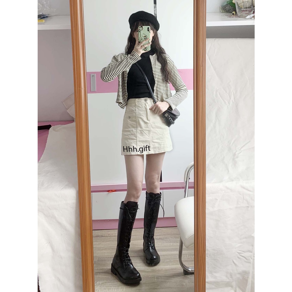 Shop CÓ SẴN đủ sz 35-39_ full hộp Boots đùi phong cách Ulzzang mới nhất