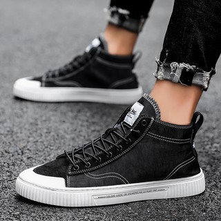 Giày Thể Thao Nam ⚡ FREESHIP⚡ Giày sneaker nam cao cổ form đẹp phong cách Hàn Quốc xu hướng mùa đông 2020 | BigBuy360 - bigbuy360.vn