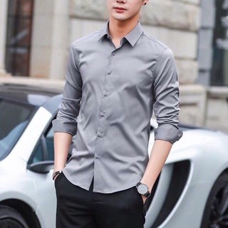 Áo sơ mi nam trơn cao cấp