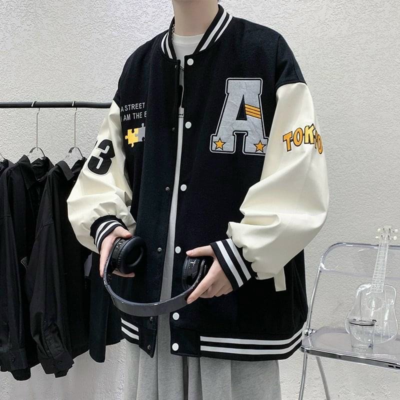 Áo Khoác Nỉ Nam Nữ, Áo Khoác Bomber Thêu Logo Chữ A Kèm Nhiều Họa TIết Siêu Hot.Tp