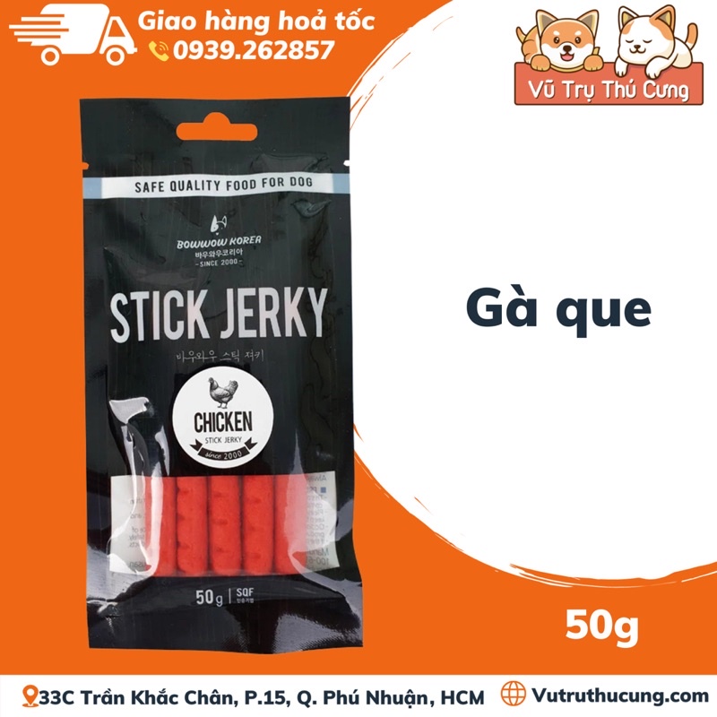 Thịt que ăn dặm cho chó nhiều vị, Snack cho chó ăn vặt