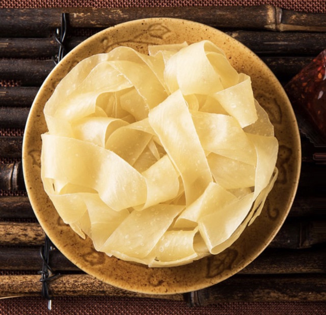 Miến gạo trộn khô cay Tứ Xuyên - loại miếng bản to ăn rất thích