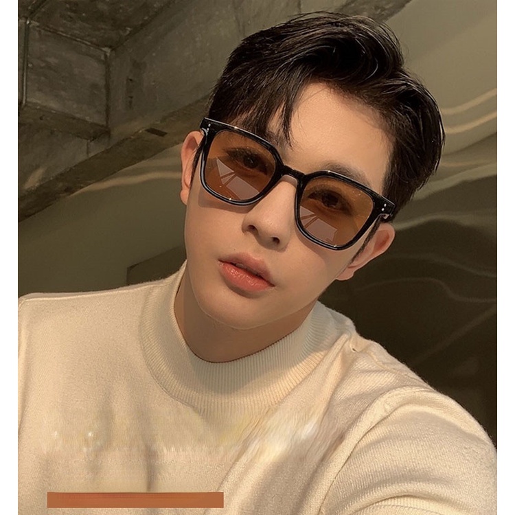 Kính Mát Nam Chống Tia UV Màu Đen Thời Trang