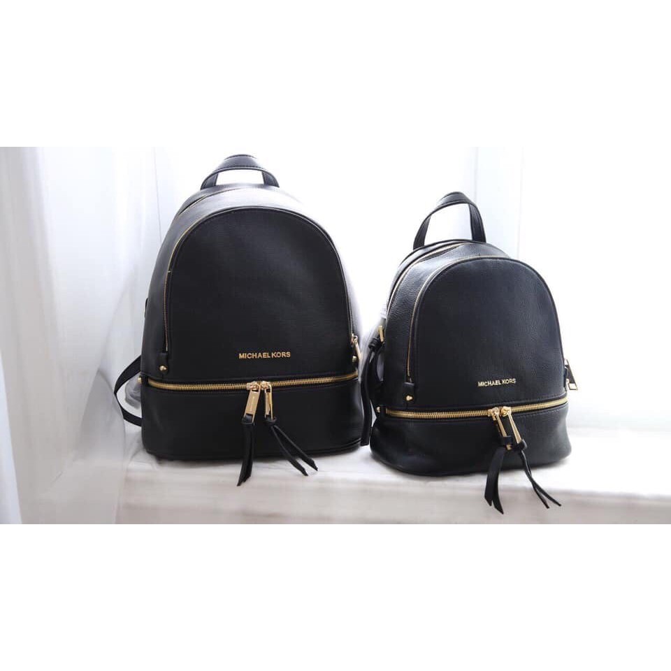 Balo MK đen da mềm