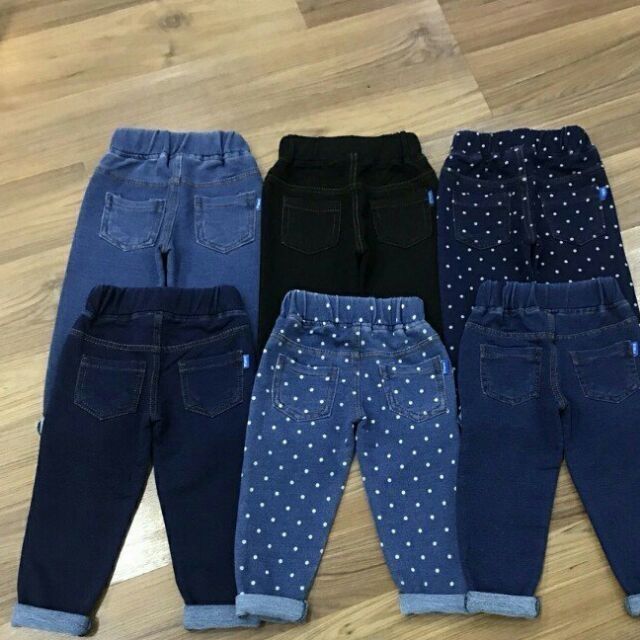 Quần giả jeans cho bé