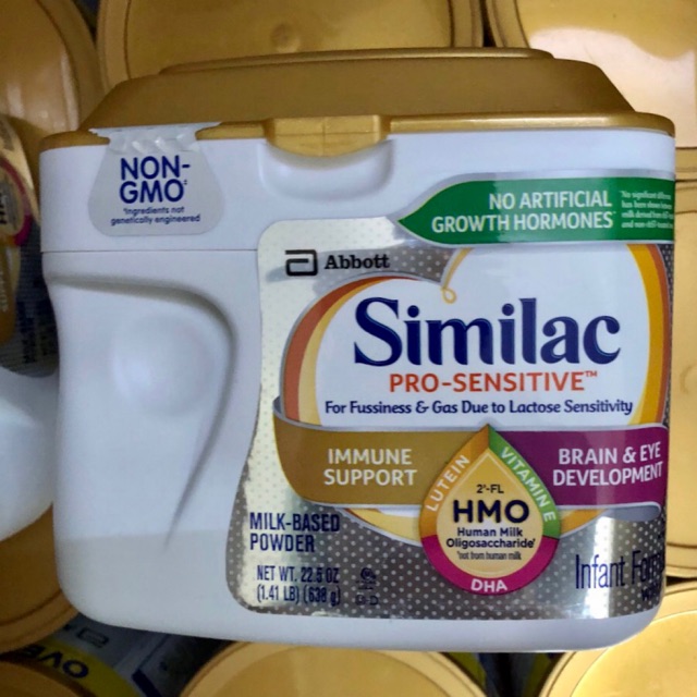 Sữa Similac Pro Sensitive 638g nhập Mỹ