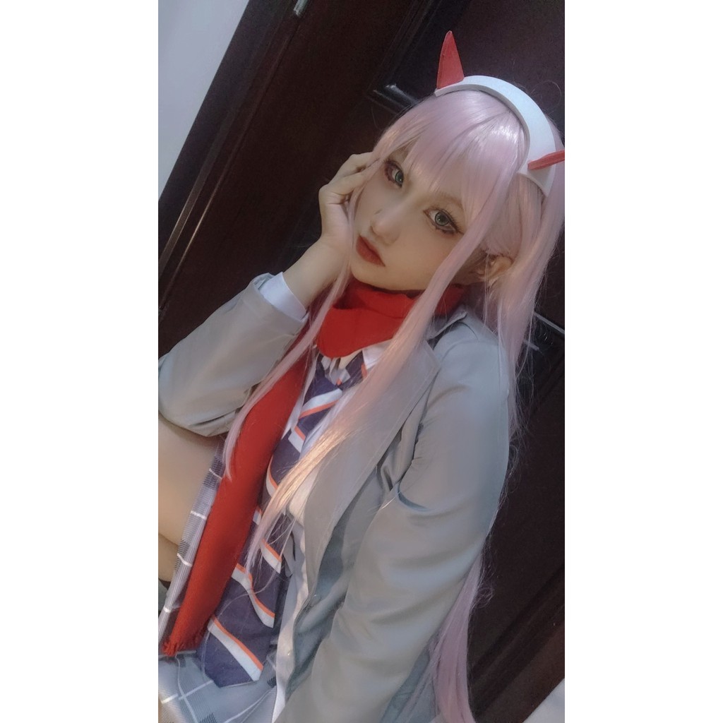 [Order/không có sẵn] Trang phục set đồ cosplay Zero Two 02 ending darling in the franxx | BigBuy360 - bigbuy360.vn