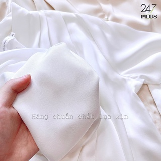 Áo Sơ Mi Lụa Cổ V Đính Ngọc