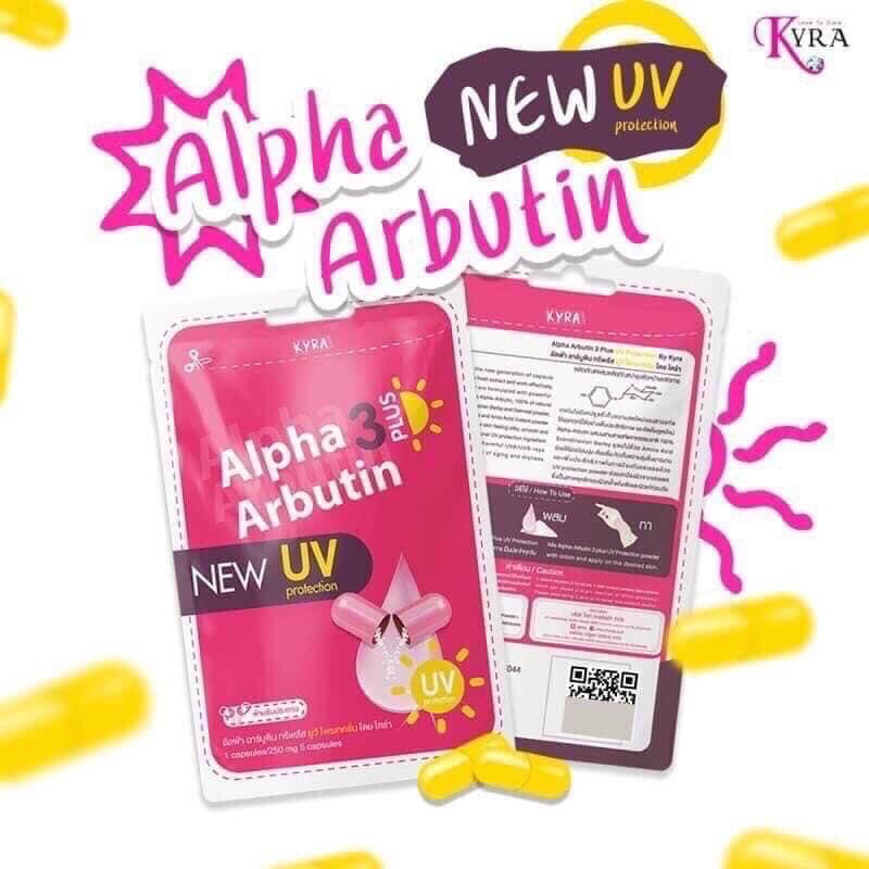 Kích trắng Alpha Arbutin 3 Plus New chống tia UV