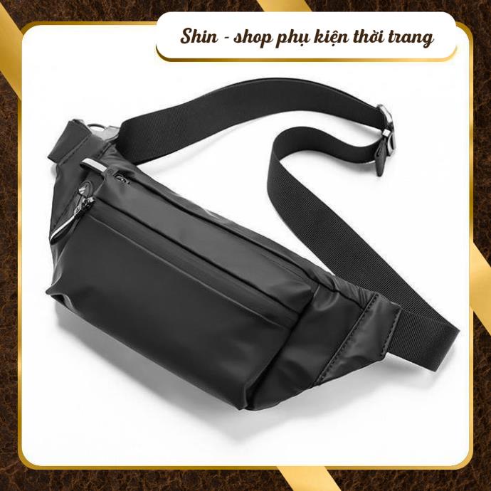 Túi Đeo Chéo Nam Khóa Phản Quang Phong Cách Hàn Quốc - Vải dù Kháng Nước Tuyệt Đối - Shin Shop Leather