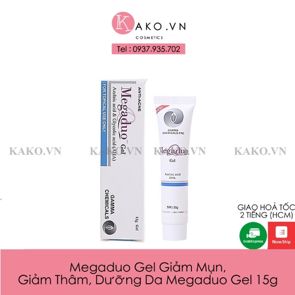 Megaduo Gel Giảm Mụn, Giảm Thâm, Dưỡng Da Megaduo Gel 15g