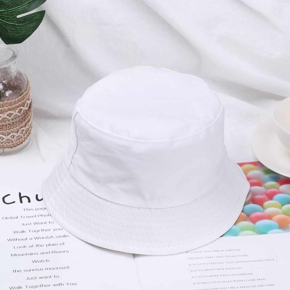 Mũ cotton chống nắng màu kẹo thời trang mùa hè cho bé gái