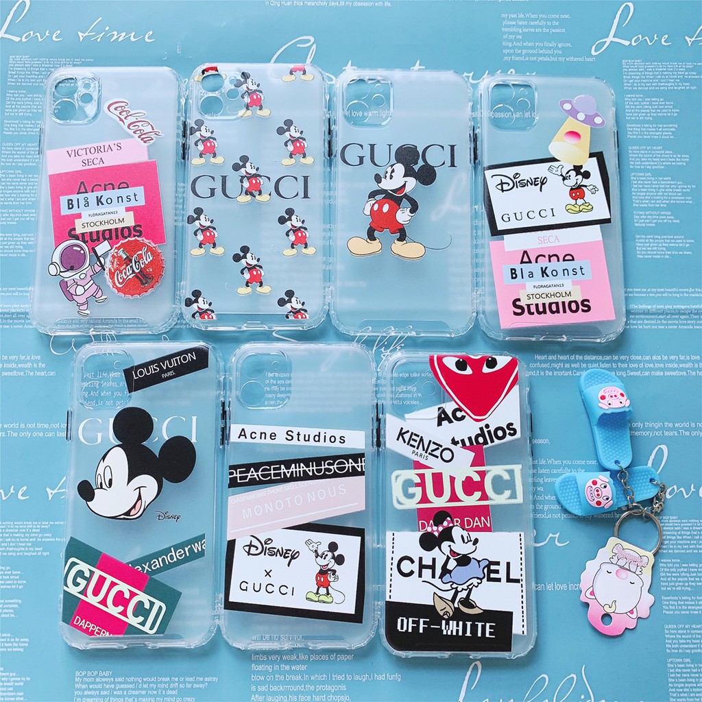 Ốp nhám chuột mickey dòng iphone