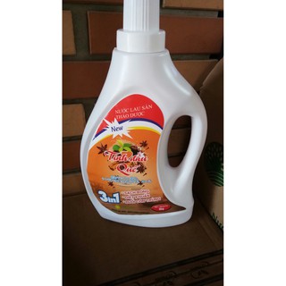 Lau sàn thảo dược tinh dầu quế chống muỗi 3 lít