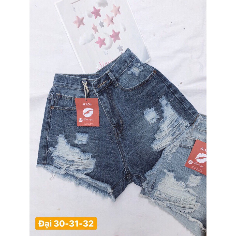 Quần Bò Jean Rách Size Lớn QJ313