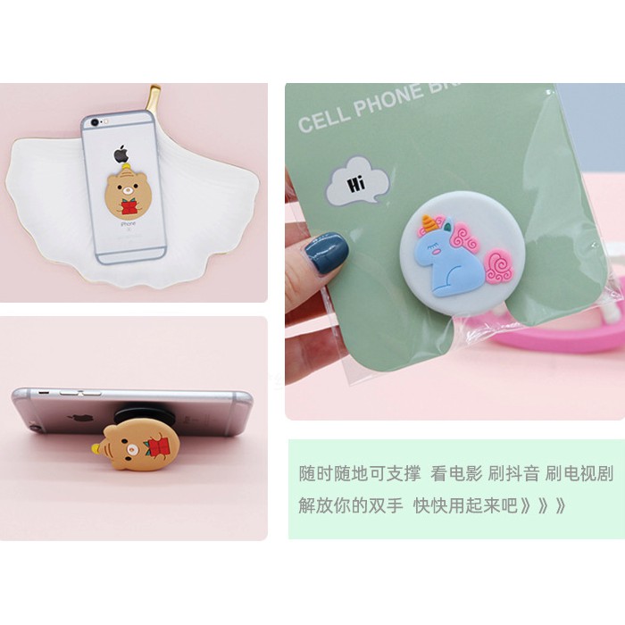 Giá Đỡ Điện Thoại PopSocket Nhiều Hình Dễ Thương M031