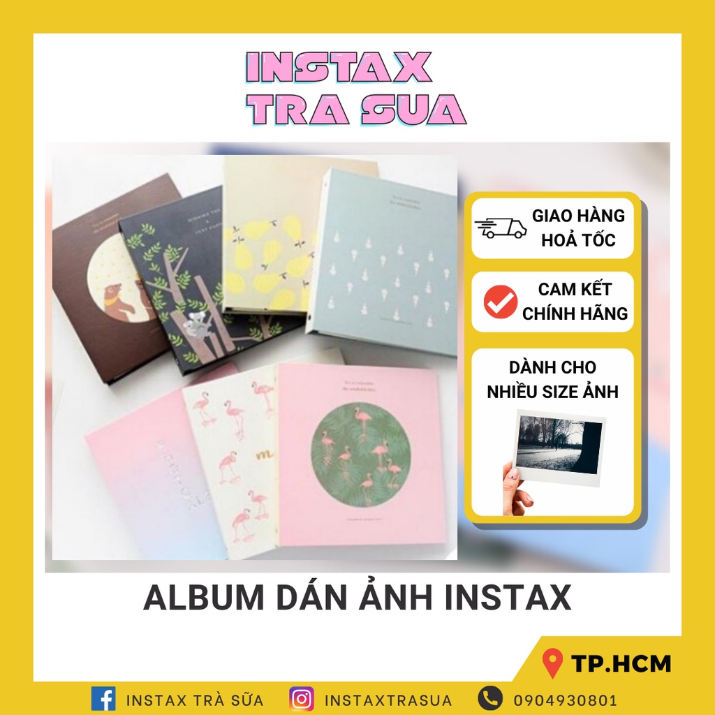 ALBUM DÁN ẢNH - phù hợp cho tất cả size hình