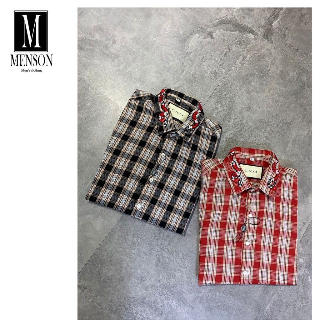 ⭐️SIÊU PHẨM⭐️Áo Sơ Mi Nam Dài Tay Kẻ Caro Chất Mát Mùa Hè - Áo Sơ Mi Nam dài tay họa tiết cao cấp MENSON M6025 | BigBuy360 - bigbuy360.vn
