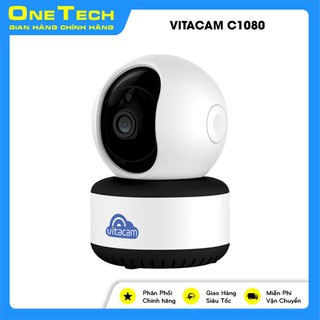 Camera IP WIFI VITACAM C1080 | 2.0MPX - FULLHD 1080P - H.265X - QUAY QUÉT THEO CHUYỂN ĐỘNG