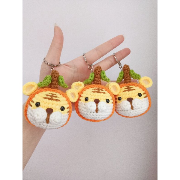 [New] Móc khóa len bé hổ siêu cute🍊