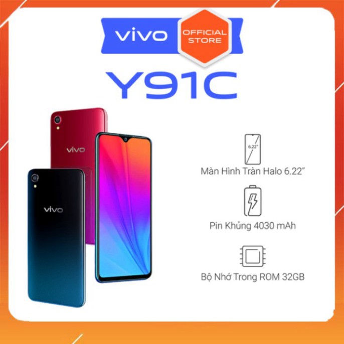 GIÁ HÂP DÃN Điện Thoại Vivo Y91C 2Gb + 32Gb - Hàng Chính Hãng GIÁ HÂP DÃN