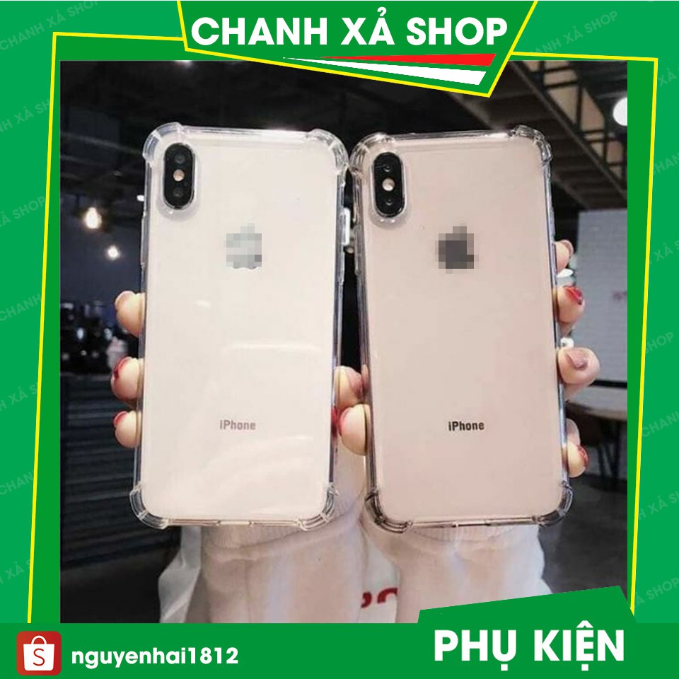 Ốp lưng chống sốc iPhone 6 6s 6plus 6splus 7 7plus 8plus x xs xsmax 11 12 13 14 pro max promax trong suốt chống va đập