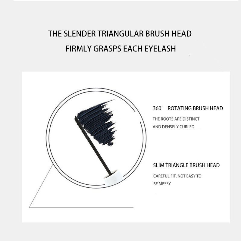 [Hàng mới về] Mascara đầu cọ nhỏ siêu mịn chống thấm nước và mồ hôi lâu trôi không nhòe cao cấp | BigBuy360 - bigbuy360.vn