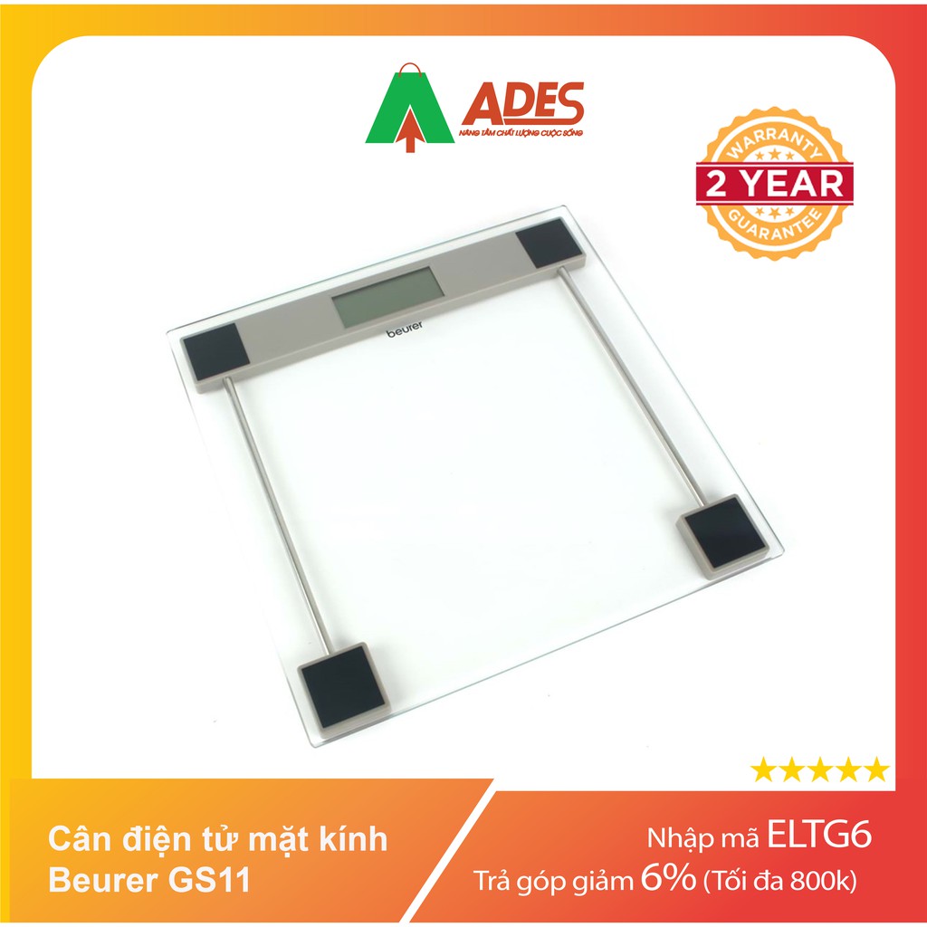 [ Chính hãng giá rẻ ] | Cân điện tử mặt kính trong GS11 | Vận chuyển toàn quốc