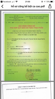 Bột ca cao Bến Tre 100% ca cao