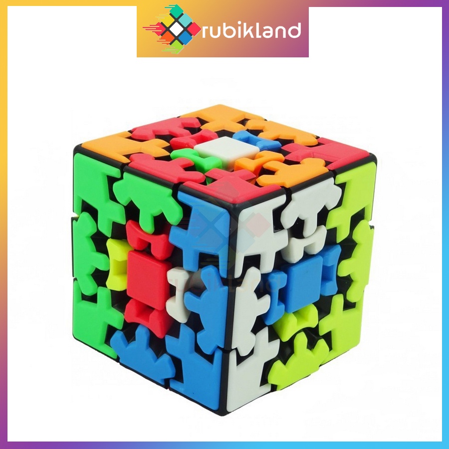 Rubik Biến Thể Gear Cube 3x3 Yumo Zhichen KungFu Rubic Bánh Răng Đồ Chơi Trí Tuệ Trẻ Em