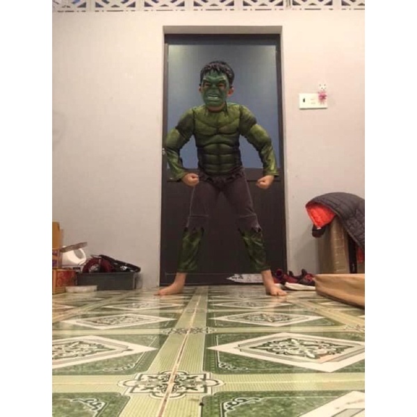 TRANG PHỤC HULK HÓA TRANG SIÊU NHÂN trẻ em