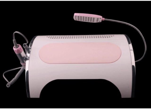 Máy hơ gel- hút bụi - mài - đèn led - kê tay nail