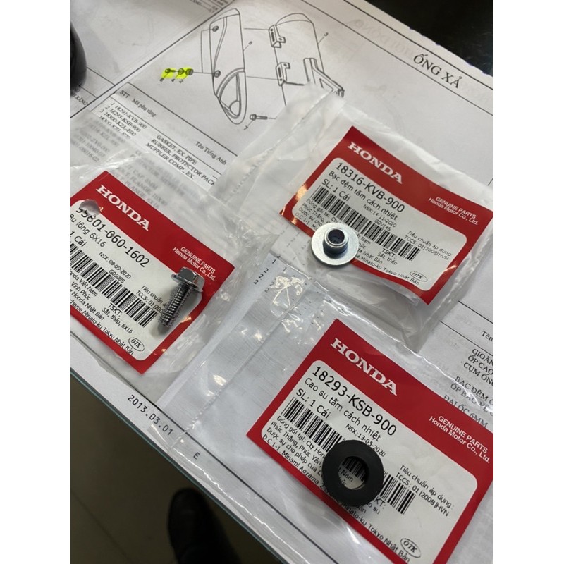 Ốc Khâu và cao su bô