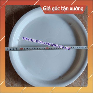 (Hot) đĩa lót chậu nhựa tròn trồng cây D35 đường kính 34.5cm (đế lót chậu nhựa) cực xịn>">