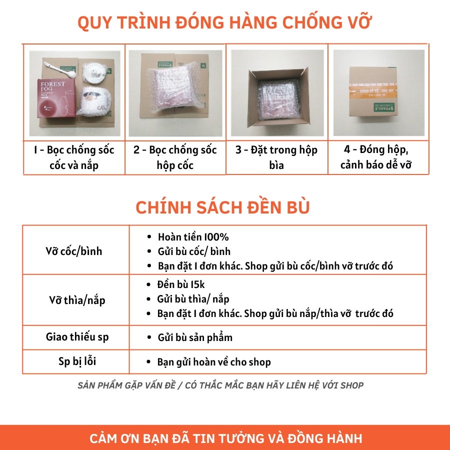 Cốc thủy tinh ly thuỷ tinh có nắp dùng uống trà cà phê cao cấp - tặng kèm thìa mẫu siêu đẹp