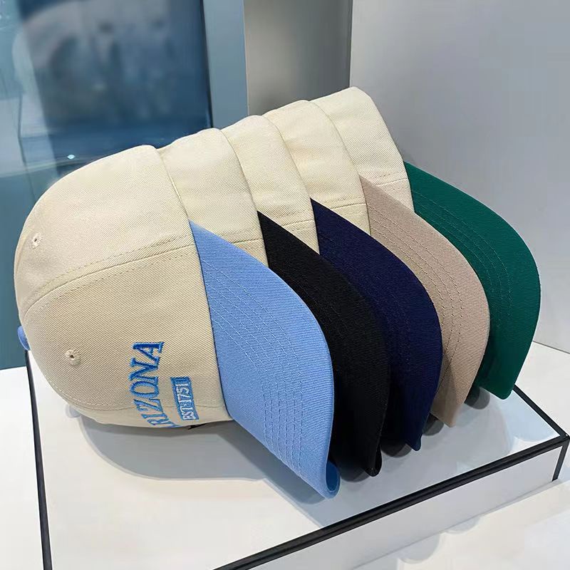 Nón Lưỡi Trai cotton Thêu Họa Tiết Thời Trang Hàn Quốc 5 Màu Tùy Chọn EST.1751