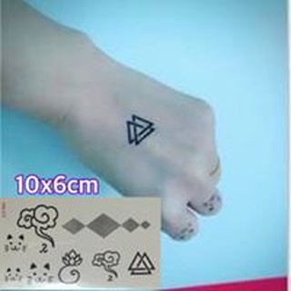Hình xăm dán mã vạch 10x6cm