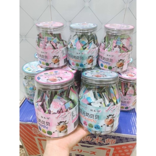 Kẹo sữa non nén