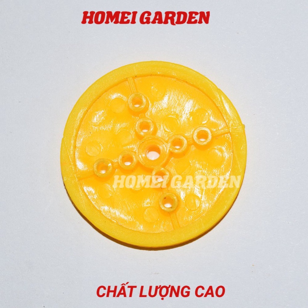 Ròng rọc nhựa mini 36mm trục 2mm DIY mô hình mới 100% - HM0053