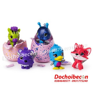 Hatchimals Bộ 4 Trứng Mini SS2 + 1 thú Hatchimal - Full box #Hatchimals