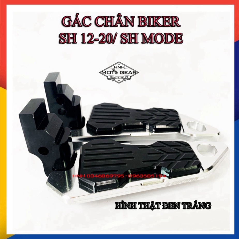 Gác Chân Biker Cho SH 2012-2020