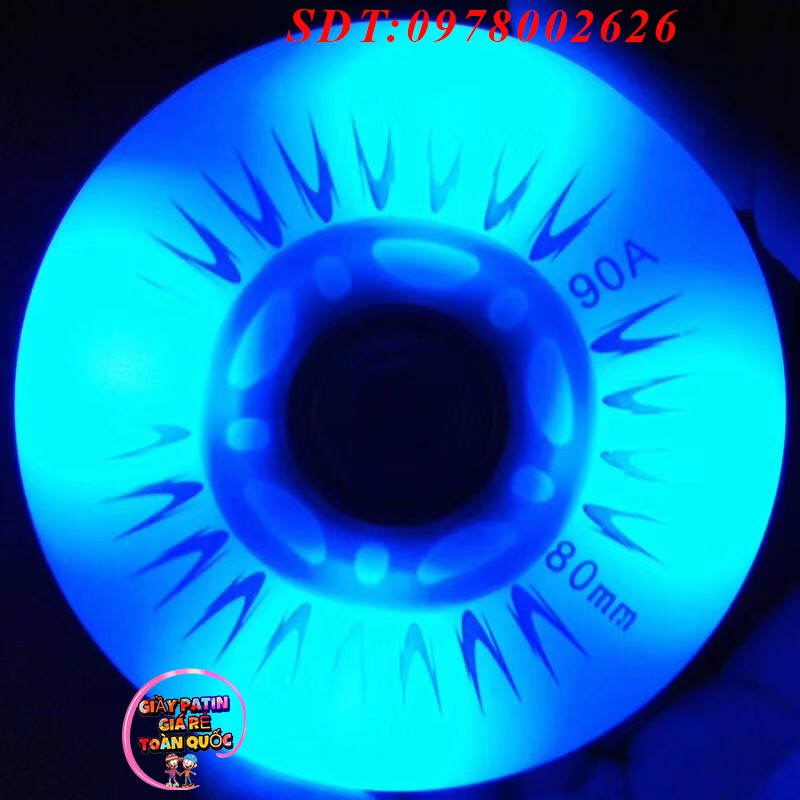 Bánh patin đèn led nhiều màu giá rẻ