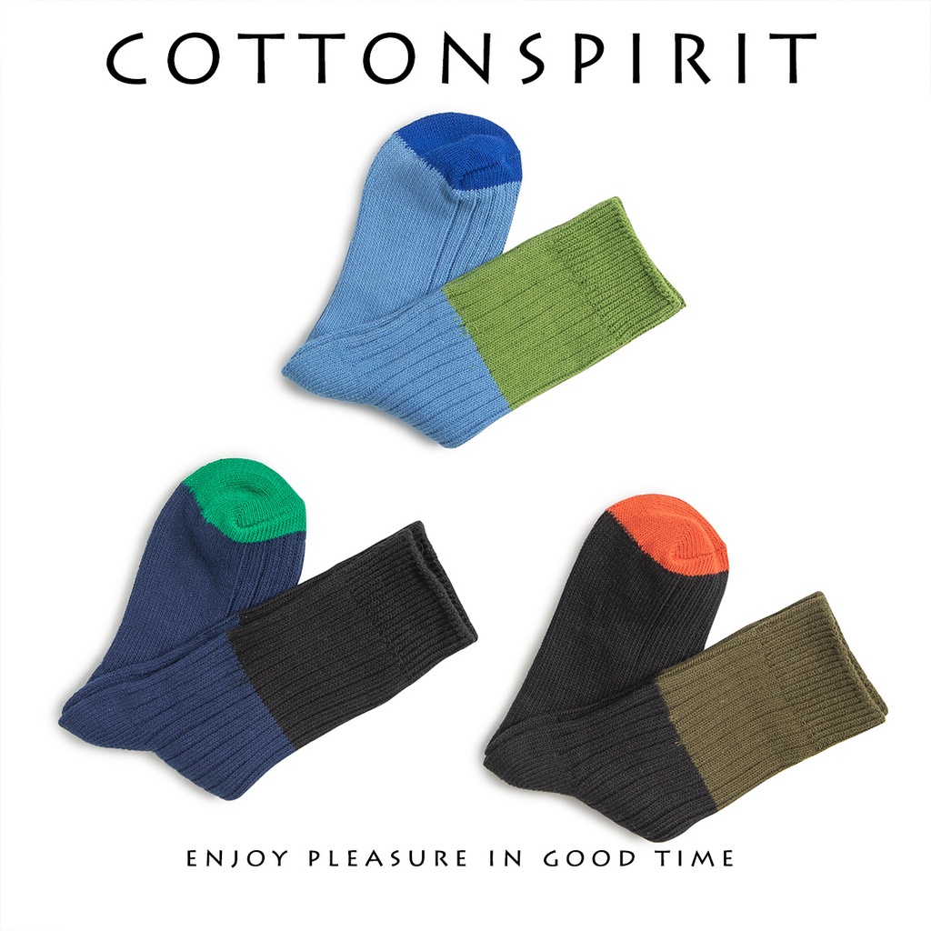 Vớ nữ cổ cao cá tính Phong cách retro Tất dài nữ chất dày dặn cao cổ Thu Đông Giữ ấm Hàn Quốc