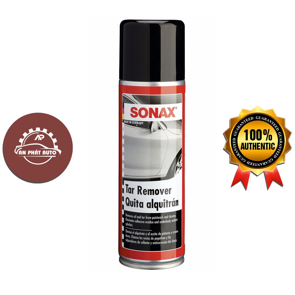 SONAX - Dung Dịch Tẩy Nhựa Đường, Keo, Băng Dính (Sonax Tar Remover 300ml) [Hàng Đức Chính Hãng]