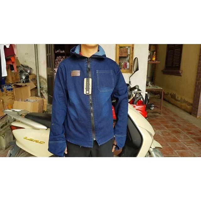 Áo chống nắng bò jean nam phong cách thoáng khí cản 95% tia UV