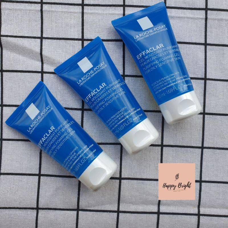 Sữa Rửa Mặt Dạng Gel Dành Cho Da Dầu Nhạy Cảm Effaclar Gel Moussant Purifiant La Roche Posay size bé | BigBuy360 - bigbuy360.vn